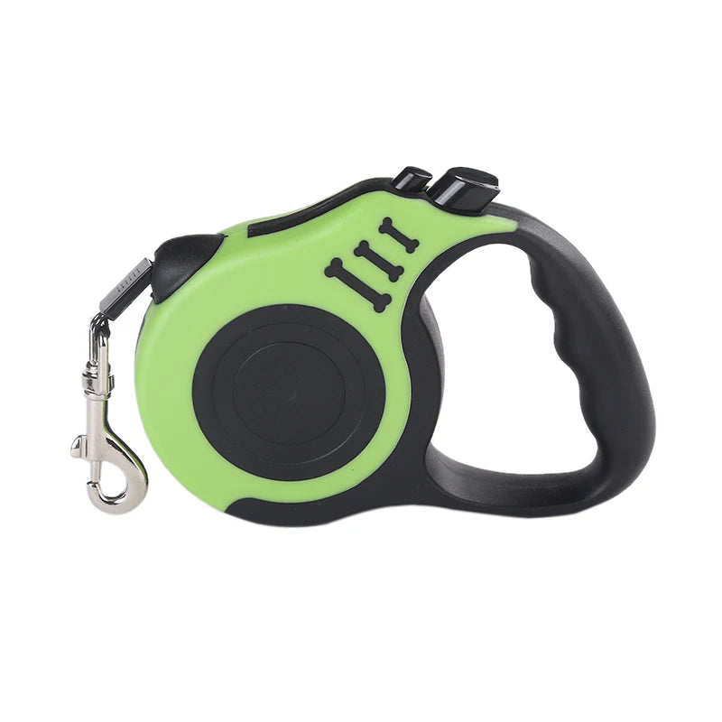 Retractable Dog Leash for Small Dogs & Cats – 3M/5M Nylon