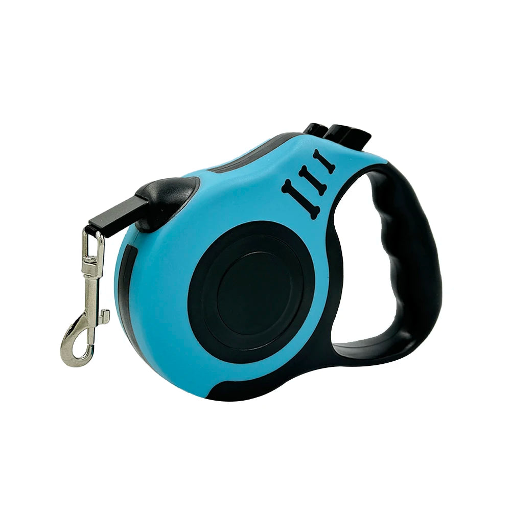 Retractable Dog Leash for Small Dogs & Cats – 3M/5M Nylon