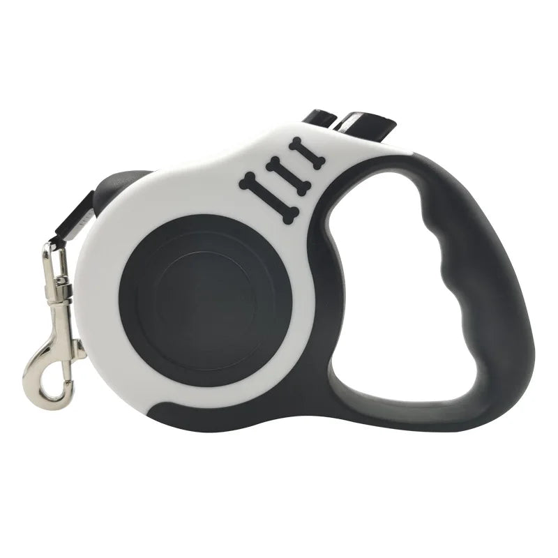 Retractable Dog Leash for Small Dogs & Cats – 3M/5M Nylon