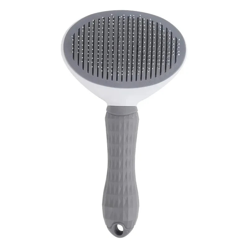 Self-Cleaning Pet Brush – Dog & Cat Hair Remover Comb